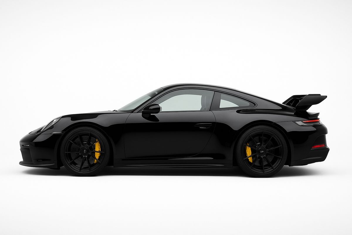After detailing — Porsche 911 GT3 with glossy, showroom-clean finish